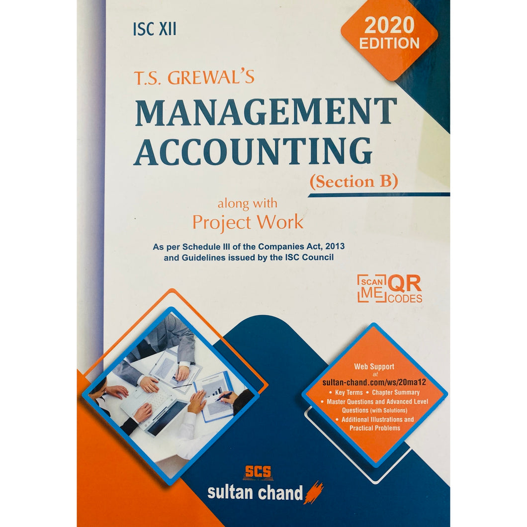 T.S. Grewal’s Class 12th Management Accounting 2020 edition