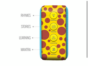 Saregama Carvaan Mini Kids - Pre-Loaded with Stories, Rhymes, Learnings, Mantras with Bluetooth/USB/Aux in-Out