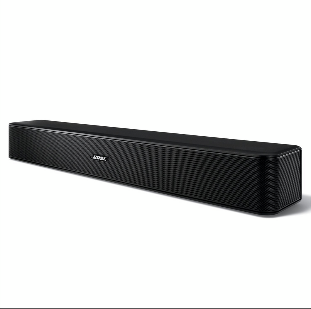 Bose Solo 5 TV Soundbar Sound System with Universal Remote Control, Black