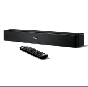 Bose Solo 5 TV Soundbar Sound System with Universal Remote Control, Black