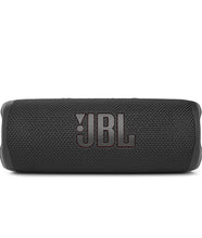 Load image into Gallery viewer, JBL Flip 6 - Portable Bluetooth Speaker, Powerful Sound and deep bass, IPX7 Waterproof, 12 Hours of Playtime, JBL PartyBoost for Multiple Speaker Pairing, Speaker for Home, Outdoor and Travel (Black)
