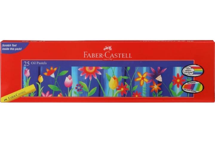 Faber Castell 25 Oil Pastels