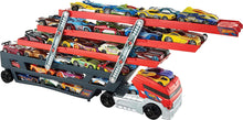 Load image into Gallery viewer, Hot Wheels Plastic Mega Hauler Truck, Stores More Than 50 Cars, Multicolor
