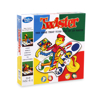 Juego De Tablero Hasbro Gaming Twister Junior Juego De Tablero Hasbro Gaming Twister Junior